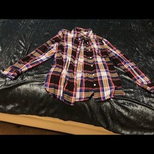Women’s flannel top